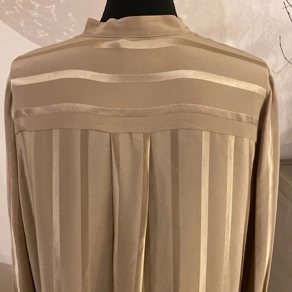 Les Copains silk blouse size 48 NWOT - Picture 5 of 8